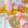 Glasschmuck Weihnachtsmann-Mütze