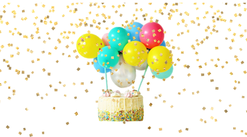 Gastbeitrag von partystories.de: DIY Kuchentopper – Mini Luftballongirlande basteln