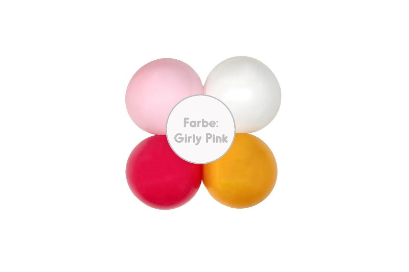 Bild der Ballon Säule in Girly Pink als DIY Set von inabox.de