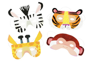 Let's get WILD in a box Tiermasken Animal Masks