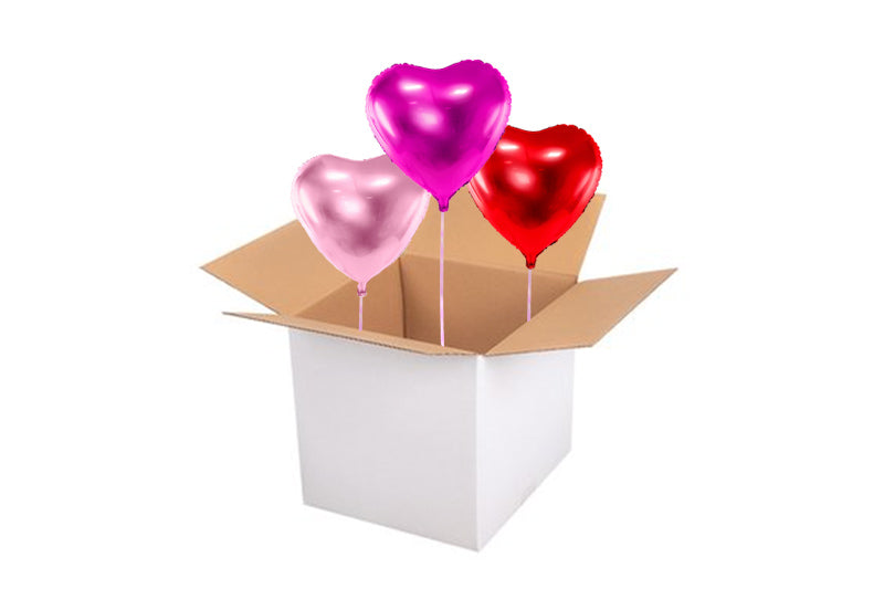 Helium Ballongruss Love... in a box
